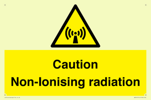 Caution Non-Ionising radiation